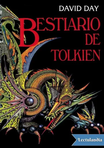 Bestiario de Tolkien de David Day, portada del libro