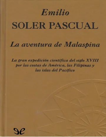 La aventura de Malaspina de Emilio Soler Pascual, portada del libro