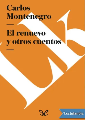 El renuevo y otros cuentos de Carlos Montenegro, portada del libro