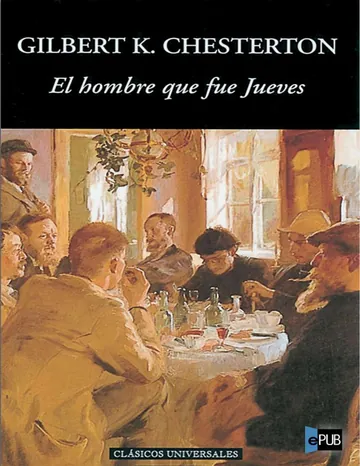 El hombre que fue Jueves de G. K. Chesterton, portada del libro