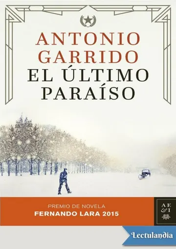 El último paraíso de Antonio Garrido, portada del libro