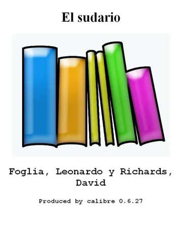 El sudario de Foglia, Leonardo y Richards, David, portada del libro