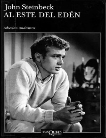 Al este del Edén de John Steinbeck, portada del libro