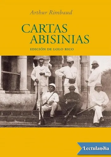 Cartas abisinias de Arthur Rimbaud, portada del libro