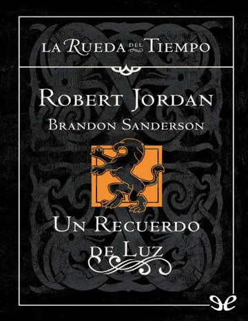 Un recuerdo de luz de Brandon Sanderson, portada del libro