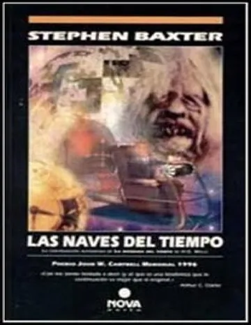 Las naves del tiempo de Stephen Baxter, portada del libro