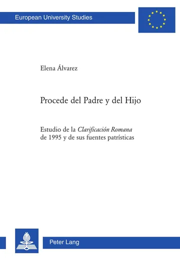 Procede del Padre y del Hijo de Elena. Álvarez, portada del libro