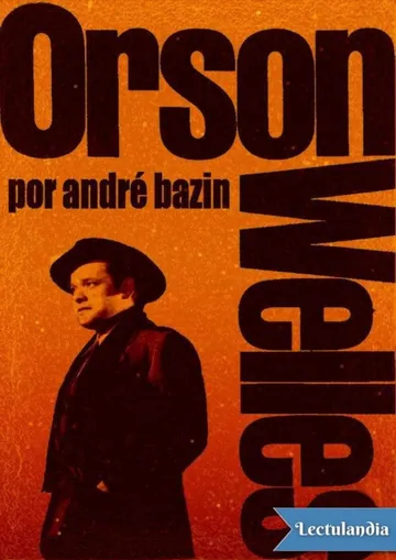 Orson Welles de André Bazin, portada del libro