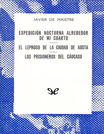 Expedición nocturna alrededor de mi cuarto de Xavier de Maistre, portada del libro