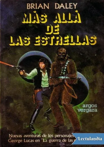 Más allá de las estrellas de Brian Daley, portada del libro