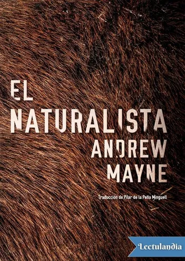 El naturalista de Andrew Mayne, portada del libro