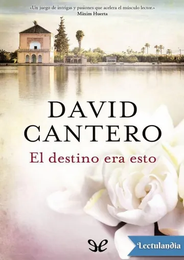 El destino era esto de David Cantero, portada del libro