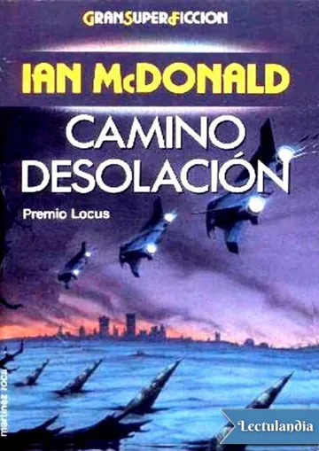Camino Desolación de Ian McDonald, portada del libro