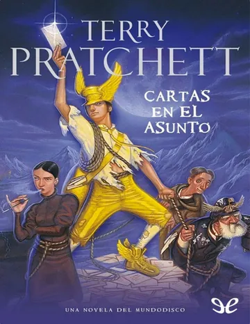 Cartas en el asunto de Terry Pratchett, portada del libro