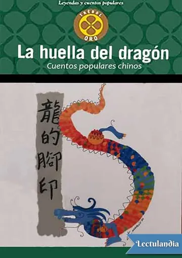La huella del dragón de Anónimo, portada del libro