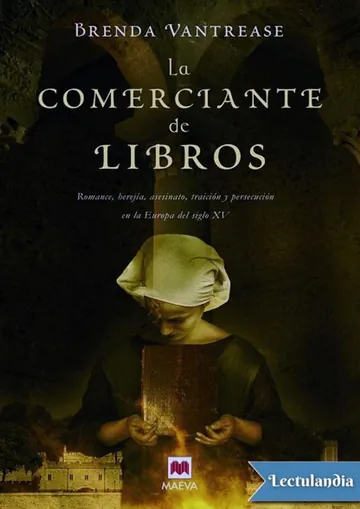 La comerciante de libros de Brenda Rickman Vantrease, portada del libro