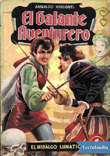 El hidalgo lunático de Arnaldo Visconti, portada del libro