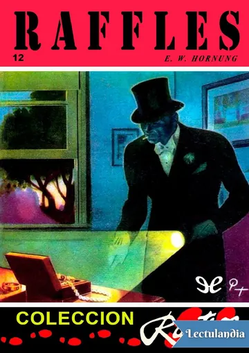 Raffles de Ernest William Hornung, portada del libro