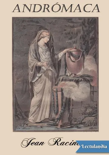 Andrómaca de Jean Racine, portada del libro