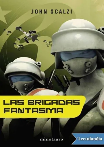 Las Brigadas Fantasma de John Scalzi, portada del libro