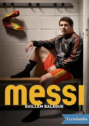 Messi de Guillem Balagué, portada del libro