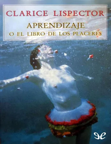 Aprendizaje o El libro de los place de Clarice Lispector, portada del libro