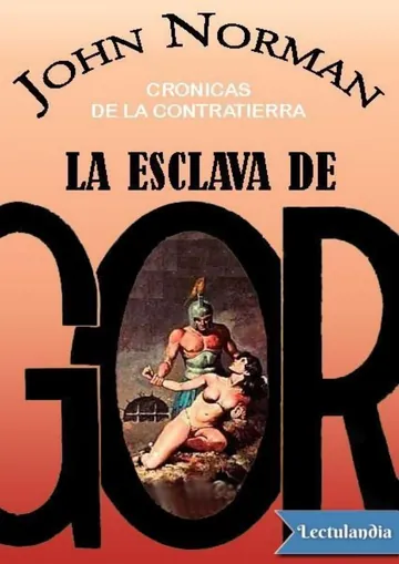 La esclava de Gor de John Norman, portada del libro