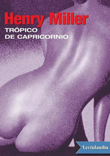 Trópico de Capricornio de Henry Miller, portada del libro
