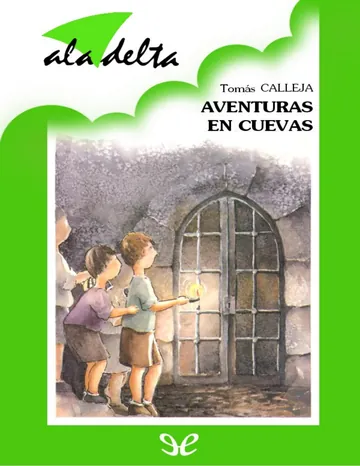 Aventuras en cuevas de Tomás Calleja, portada del libro