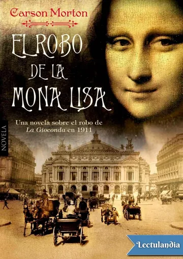 El robo de la Mona Lisa de Carson Morton, portada del libro