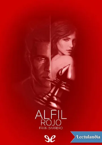 Alfil Rojo de Fran Barrero, portada del libro
