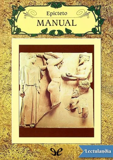 Manual de Epicteto, portada del libro