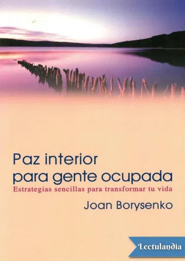 Paz interior para gente ocupada de Joan Borysenko, portada del libro