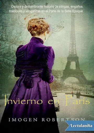 Invierno en París de Imogen Robertson, portada del libro