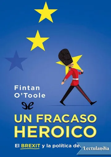 Un fracaso heroico de Fintan O’Toole, portada del libro
