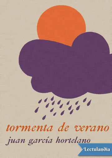 Tormenta de verano de Juan Garcia Hortelano, portada del libro