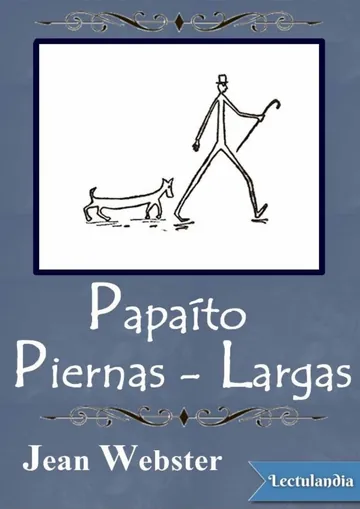 Papaíto Piernas Largas de Jean Webster, portada del libro