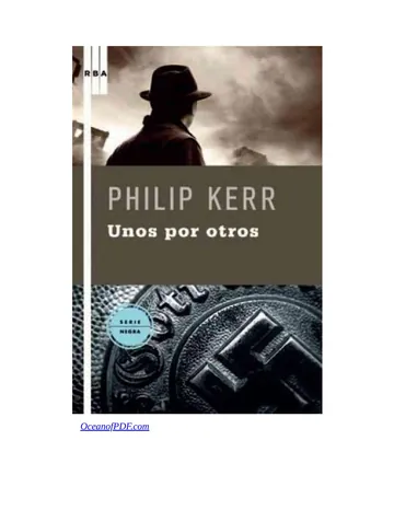 Unos Por Otros de Philip Kerr, portada del libro