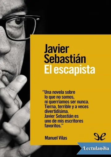 El escapista de Javier Sebastián Luengo, portada del libro
