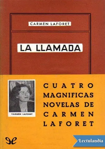 La llamada de Carmen Laforet, portada del libro