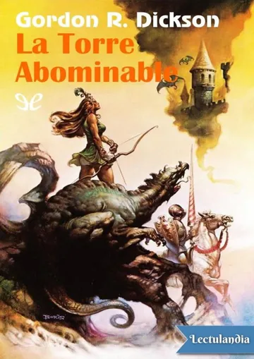 La torre abominable de Gordon R. Dickson, portada del libro