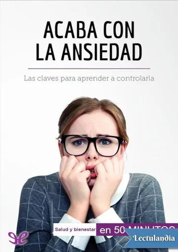 Acaba con la ansiedad de Barbara Radomme, portada del libro