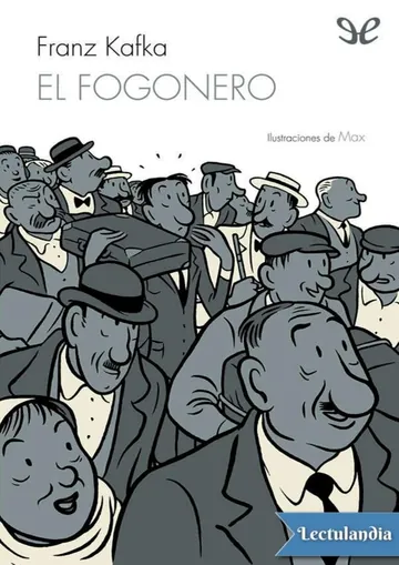 El fogonero (Ilustrado) de Franz Kafka, portada del libro