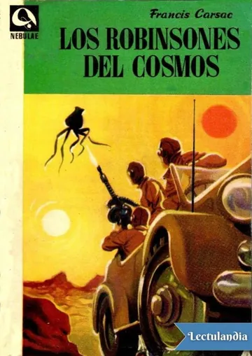 Los robinsones del cosmos de Francis Carsac, portada del libro