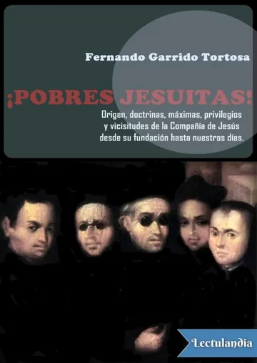 ¡Pobres Jesuitas! de Fernando Garrido Tortosa, portada del libro