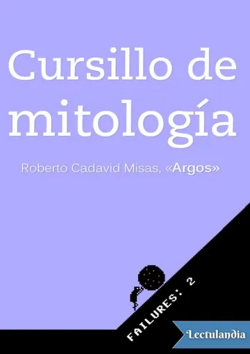 Cursillo de Mitología de Argos, portada del libro