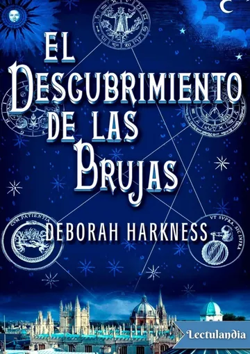 El descubrimiento de las brujas de Deborah Harkness, portada del libro