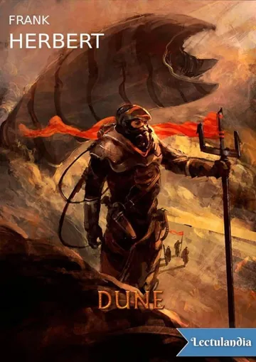 Dune de Frank Herbert, portada del libro