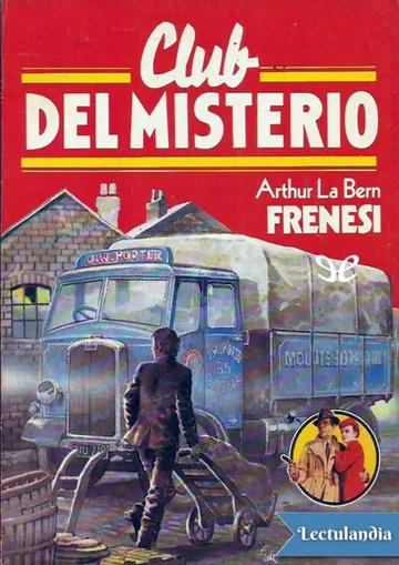 Frenesí de Arthur La Bern, portada del libro