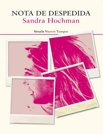 Nota de despedida de Sandra Hochman, portada del libro